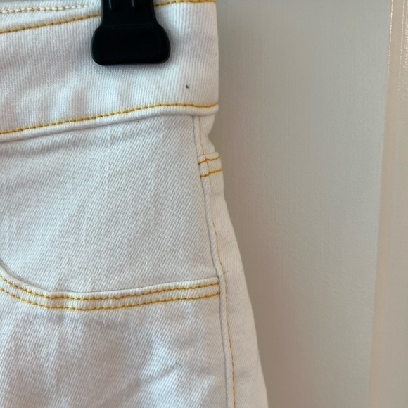 L'Agence Marguerite High Rise Skinny NWT Jeans Blanc White Sunset Gold Wash - Picture 6 of 16